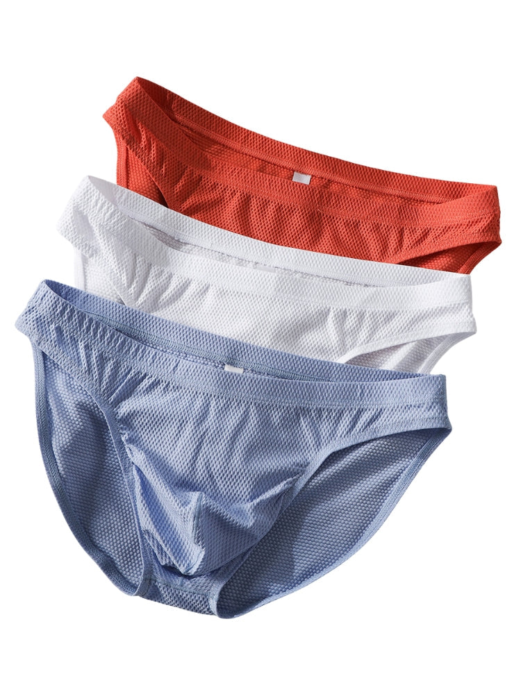 4 Pack Men's Lightweight Breathable Stretch Briefs