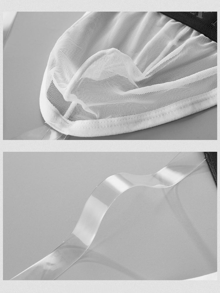 2 Pack Men's Stay-Put Fit Silky Touch Skin-Friendly Chafe-Free Design Jockstrap
