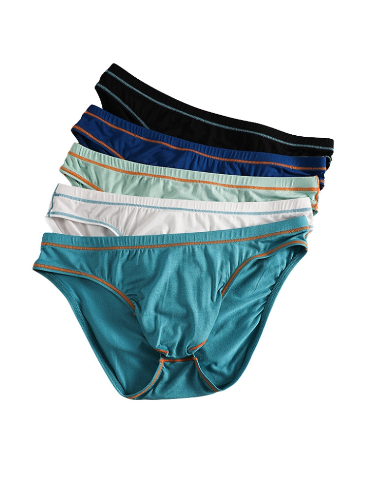 3 Pack Men's Seamless Comfort Sexy Contoured Pouch Supportive Fit Bikini