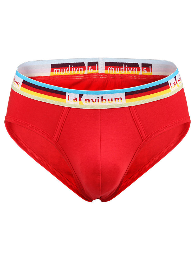 2 Pack Men’s U Pouch Rainbow Pride Briefs