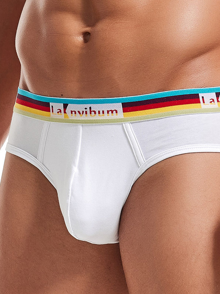 2 Pack Men’s U Pouch Rainbow Pride Briefs