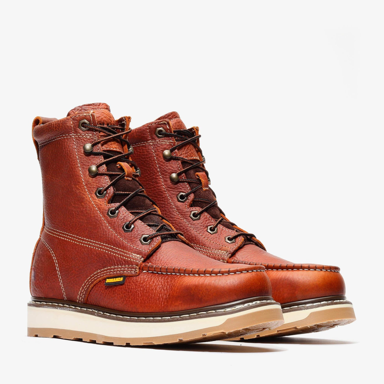 DUAL 8" Moc Toe Boots