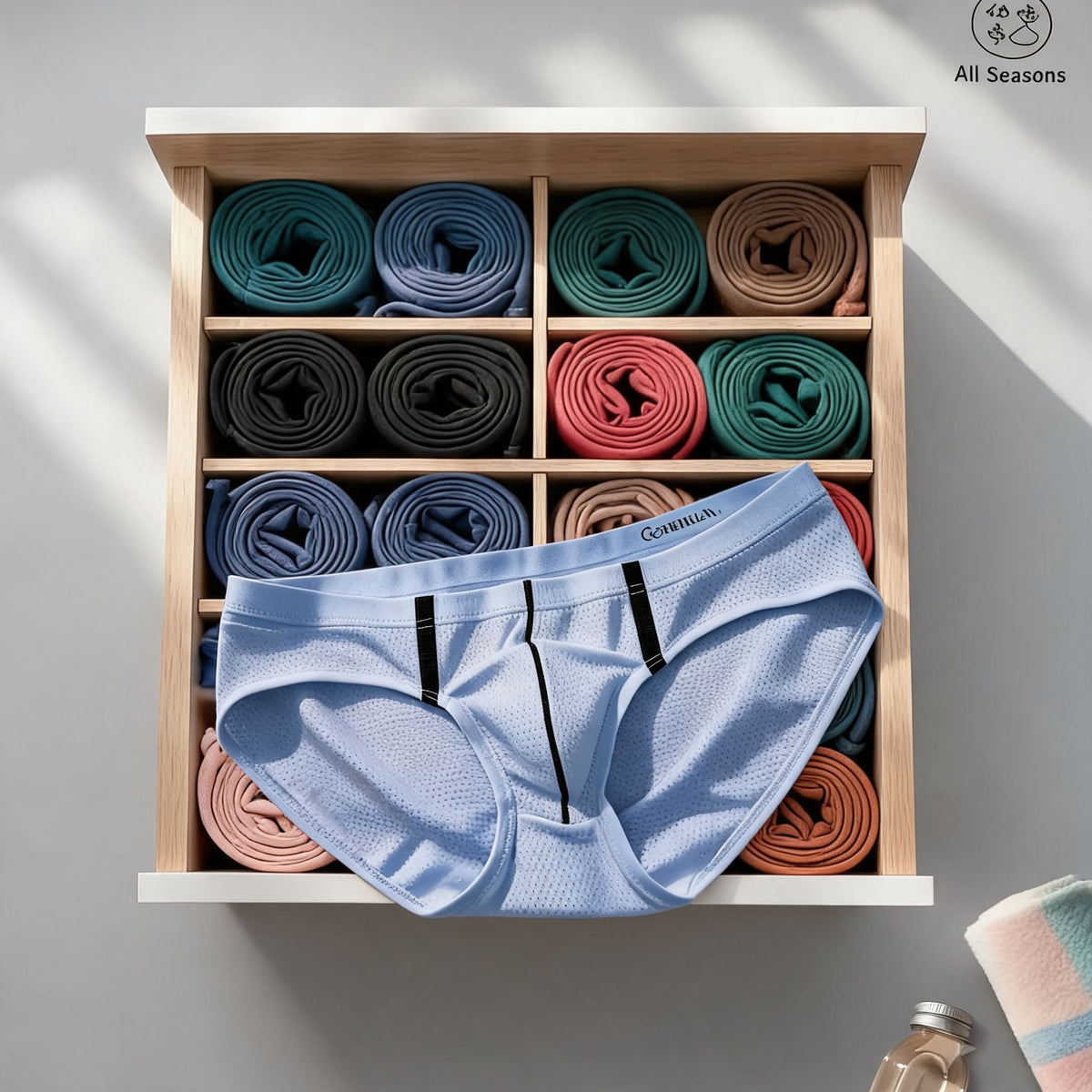Men's Comfy And Elastic Briefs