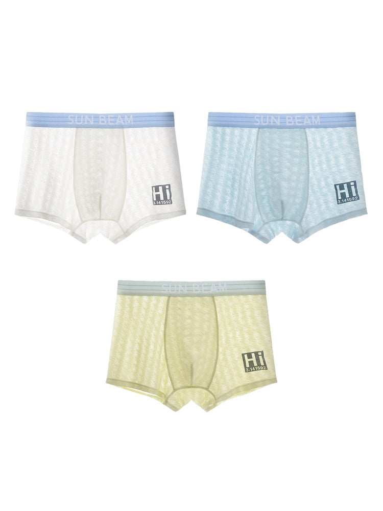 3 Pack Men's Anti-Odor Seamless Comfort Ultra-Soft Trunks