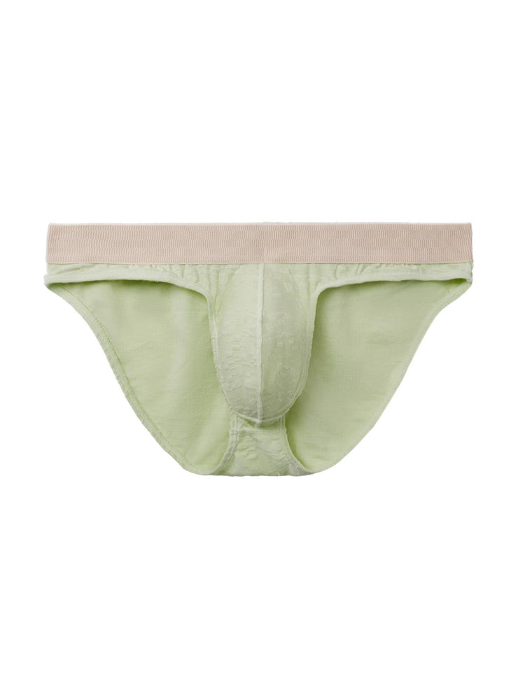 2 Pack Men's Seamless Quick-Dry Lightweight & Airy Sporty Cut Soft Briefs