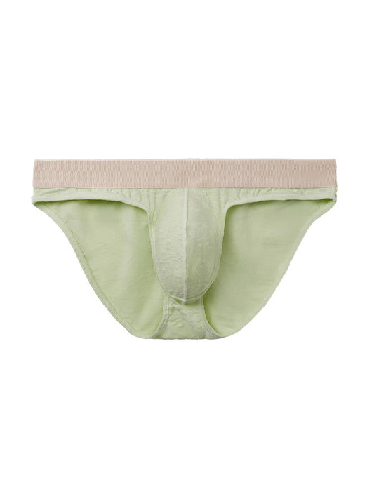 2 Pack Men's Seamless Quick-Dry Lightweight & Airy Sporty Cut Soft Briefs