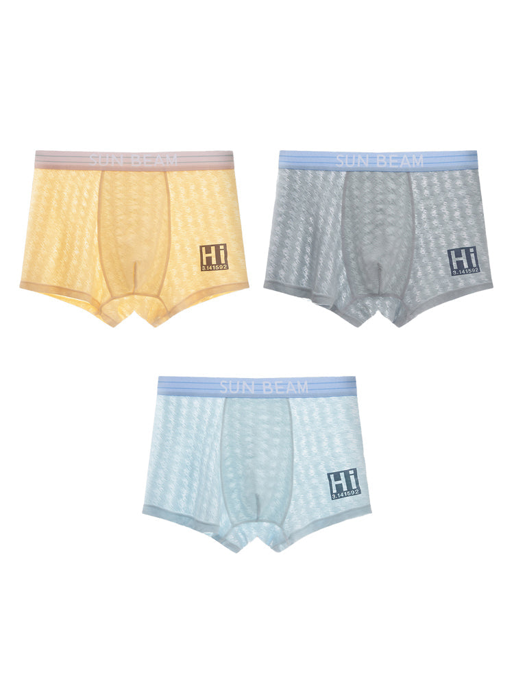 3 Pack Men's Anti-Odor Seamless Comfort Ultra-Soft Trunks