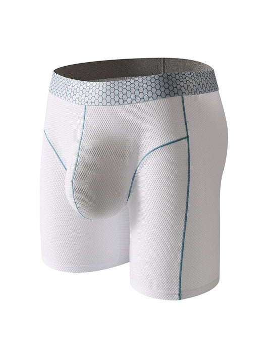 3 Pack Men's Mid-Rise Sporty Cut Full Coverage Anti-Chafing Odor-Control Midway Briefs