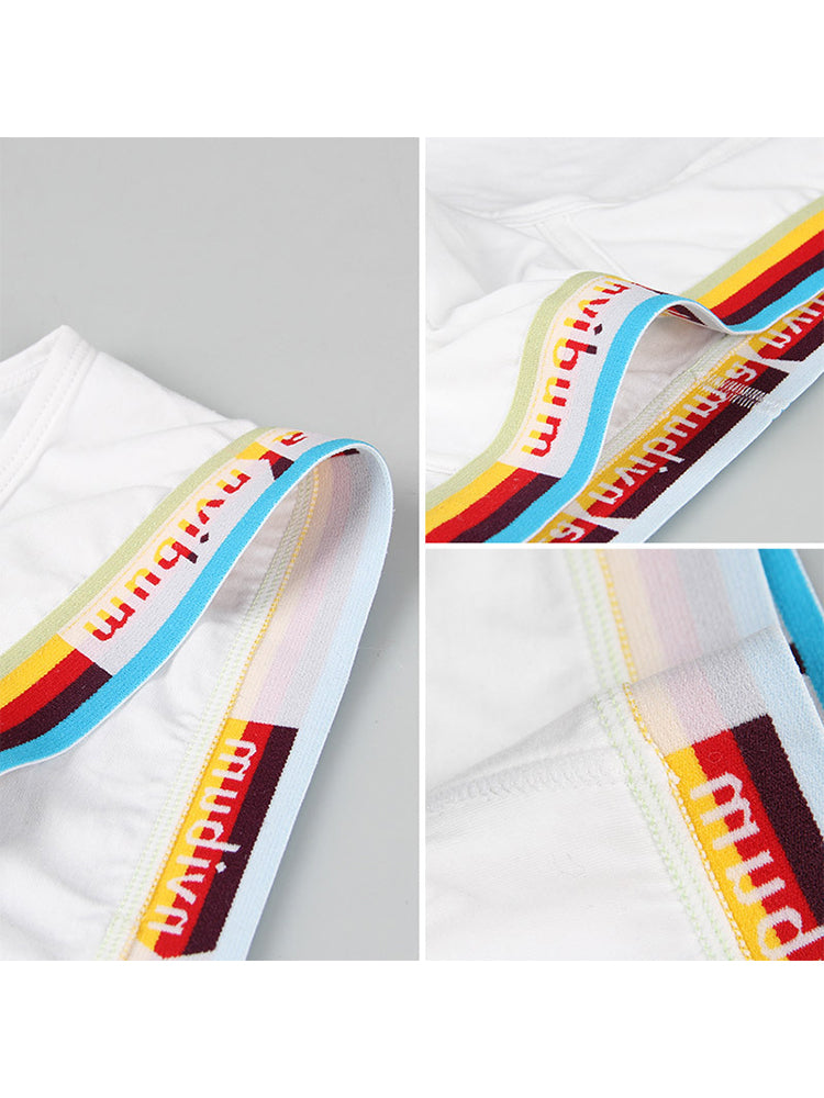 2 Pack Men’s U Pouch Rainbow Pride Briefs