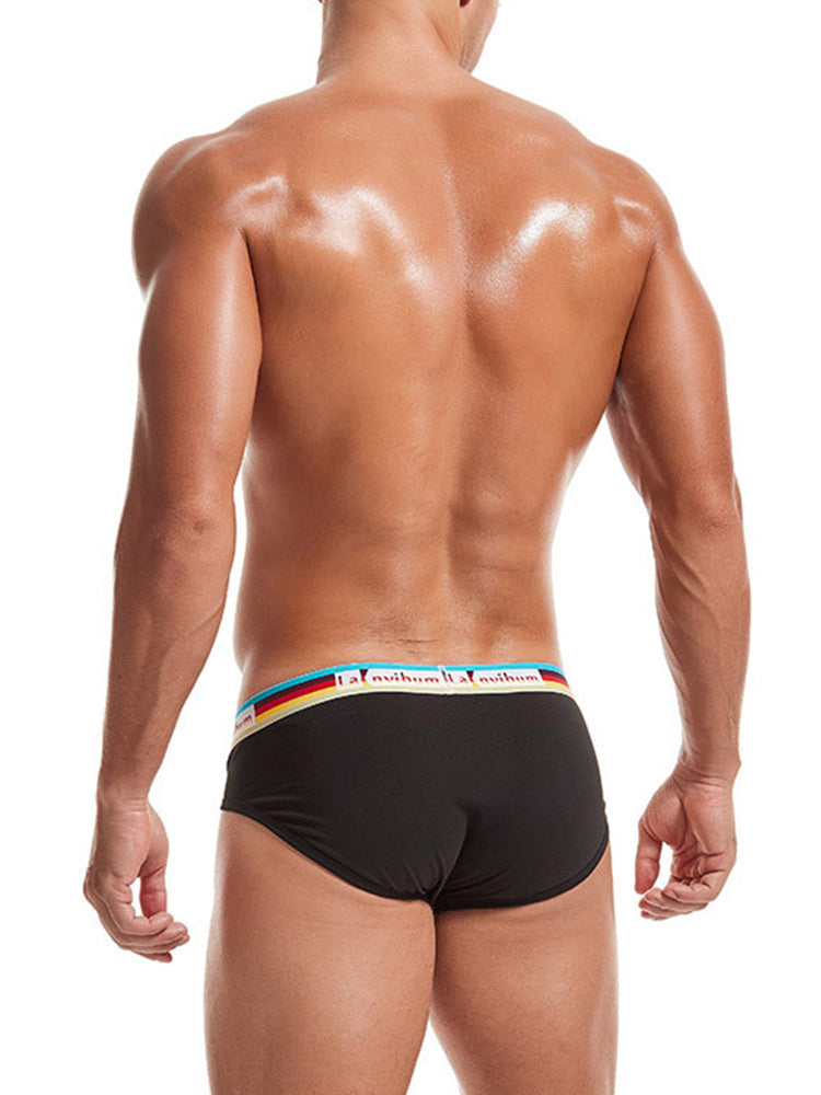 2 Pack Men’s U Pouch Rainbow Pride Briefs