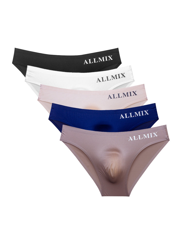 3 Pack ALLMIX Men's Sport Seamless Support Briefs