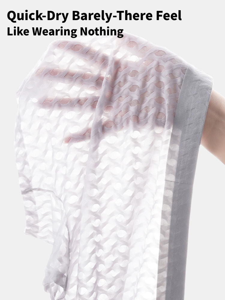 Men's 3D Contoured Pouch Breathable Honeycomb Mesh Trunks