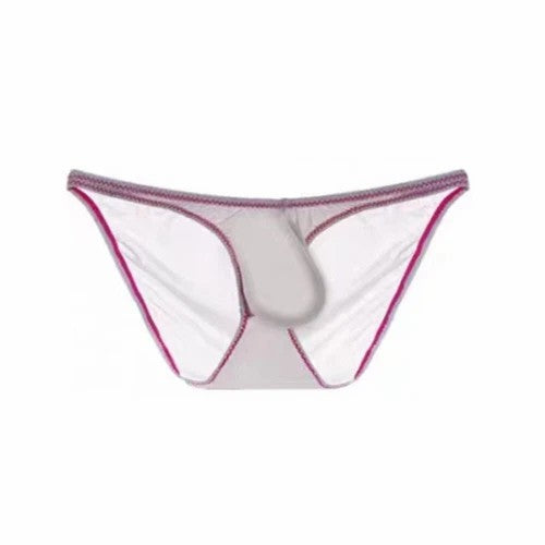 Men's Sexy Perspective Ice Silk Underwear