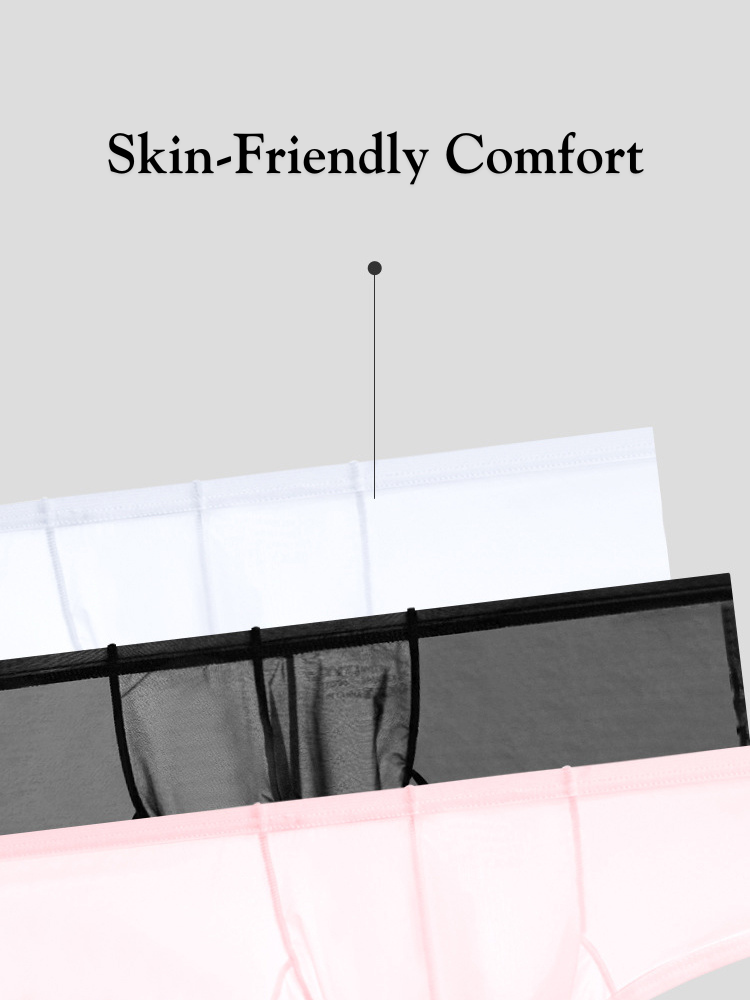 Men's Breathable Sheer Elegance Quick-Dry Ultra-Soft Trunks