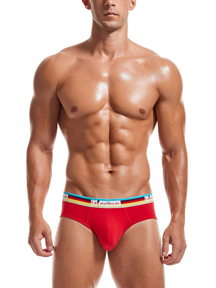 2 Pack Men’s U Pouch Rainbow Pride Briefs